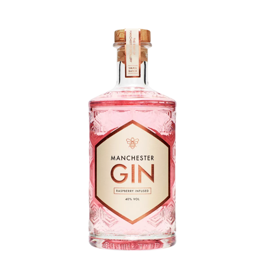 Manchester Gin – Raspberry Infused Gin (40%) 500 ml