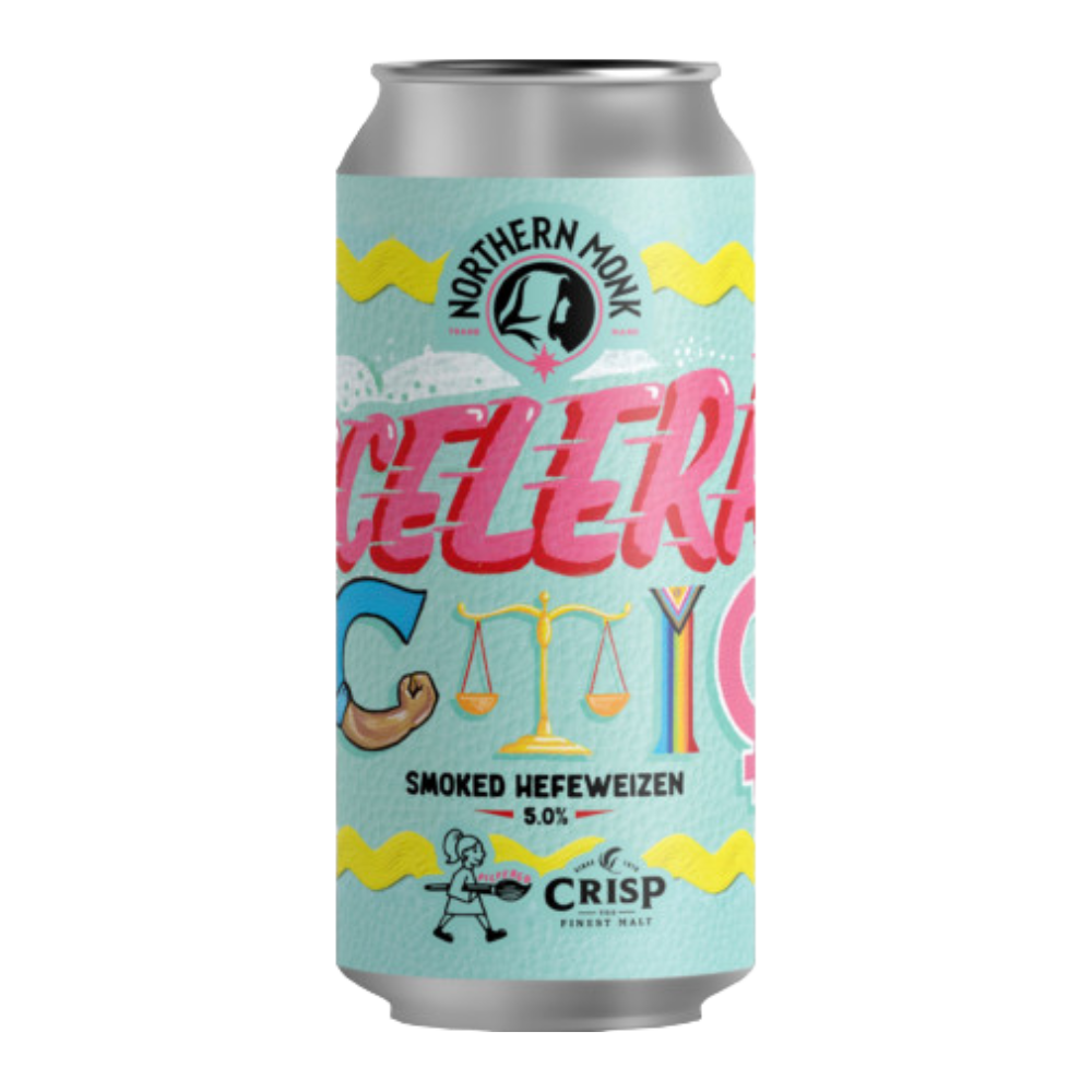 Accelerate Action Smoked Hefeweizen Wheat Beer (5%) 440ml