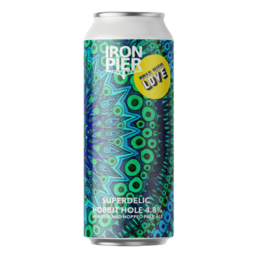 Superdelic Hobbit Hole | Iron Pier Collab Pale Ale (4.8%) 440ml