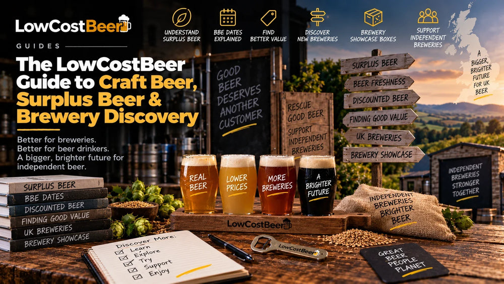 The LowCostBeer Guide to Craft Beer, Surplus Beer & Brewery Discovery
