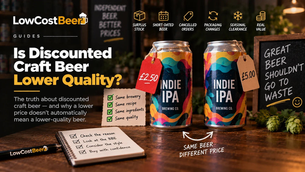 Is Discounted Craft Beer Lower Quality?