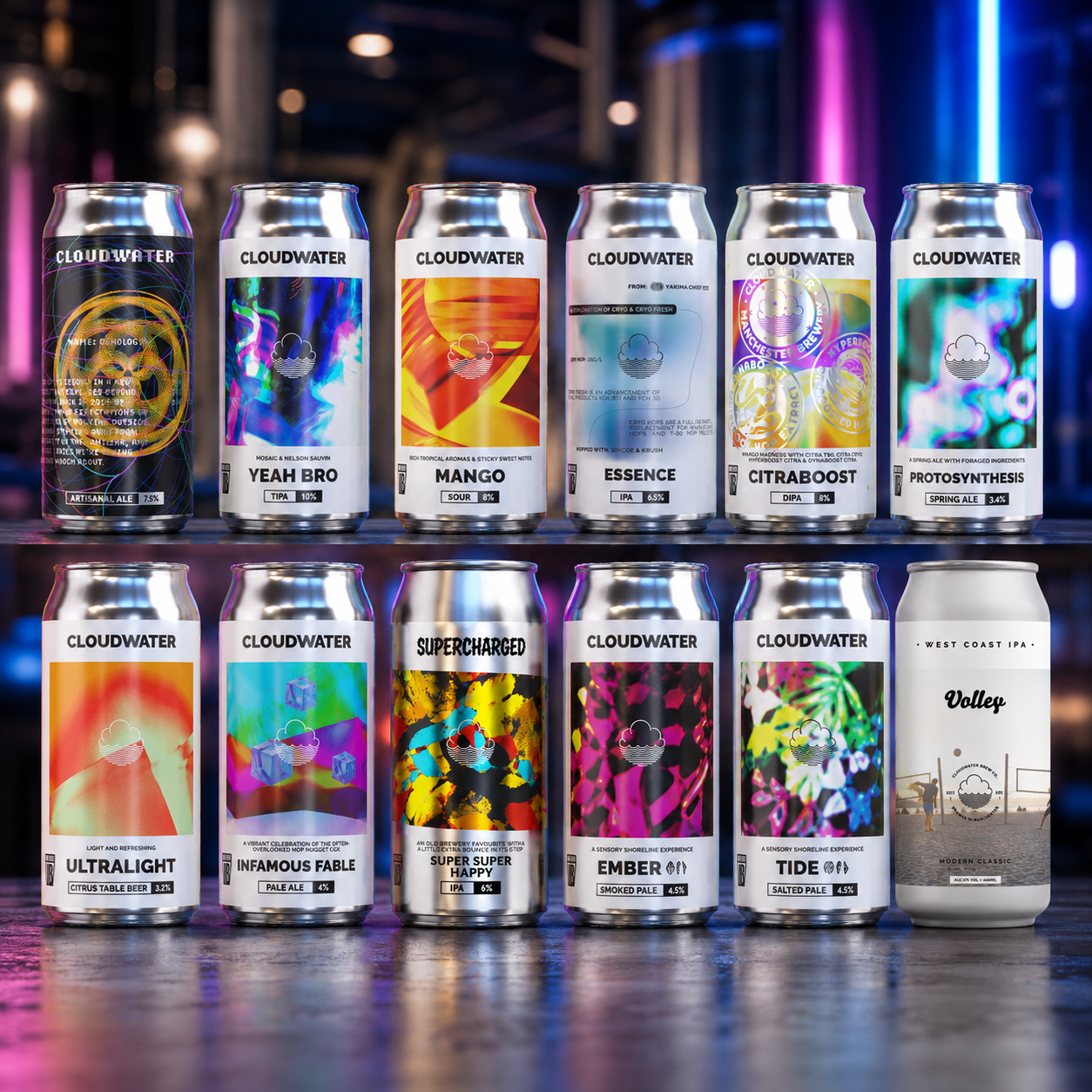 Cloudwater Brewery Showcase Box (12 x 440ml)