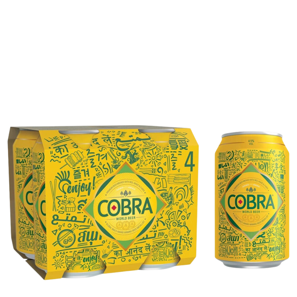 Cobra – Premium Lager (4.5%) 330ml