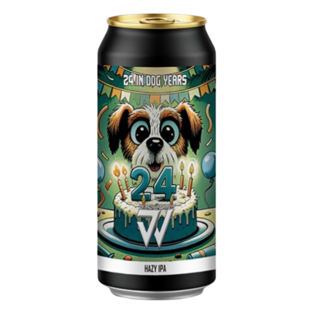 24 in Dog Years Hazy IPA (7.4%) 440ml