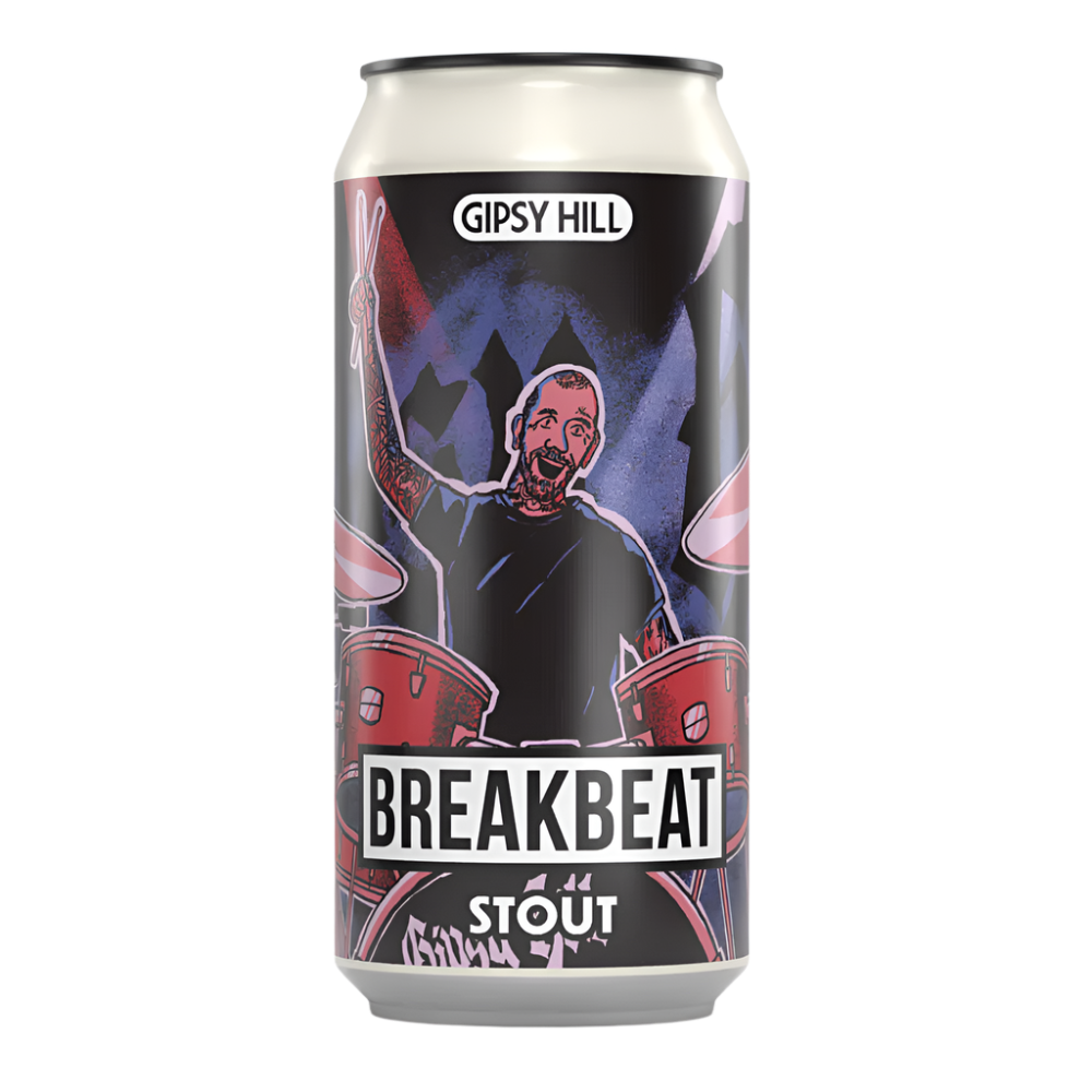 Breakbeat Stout, 5.6% 440ml