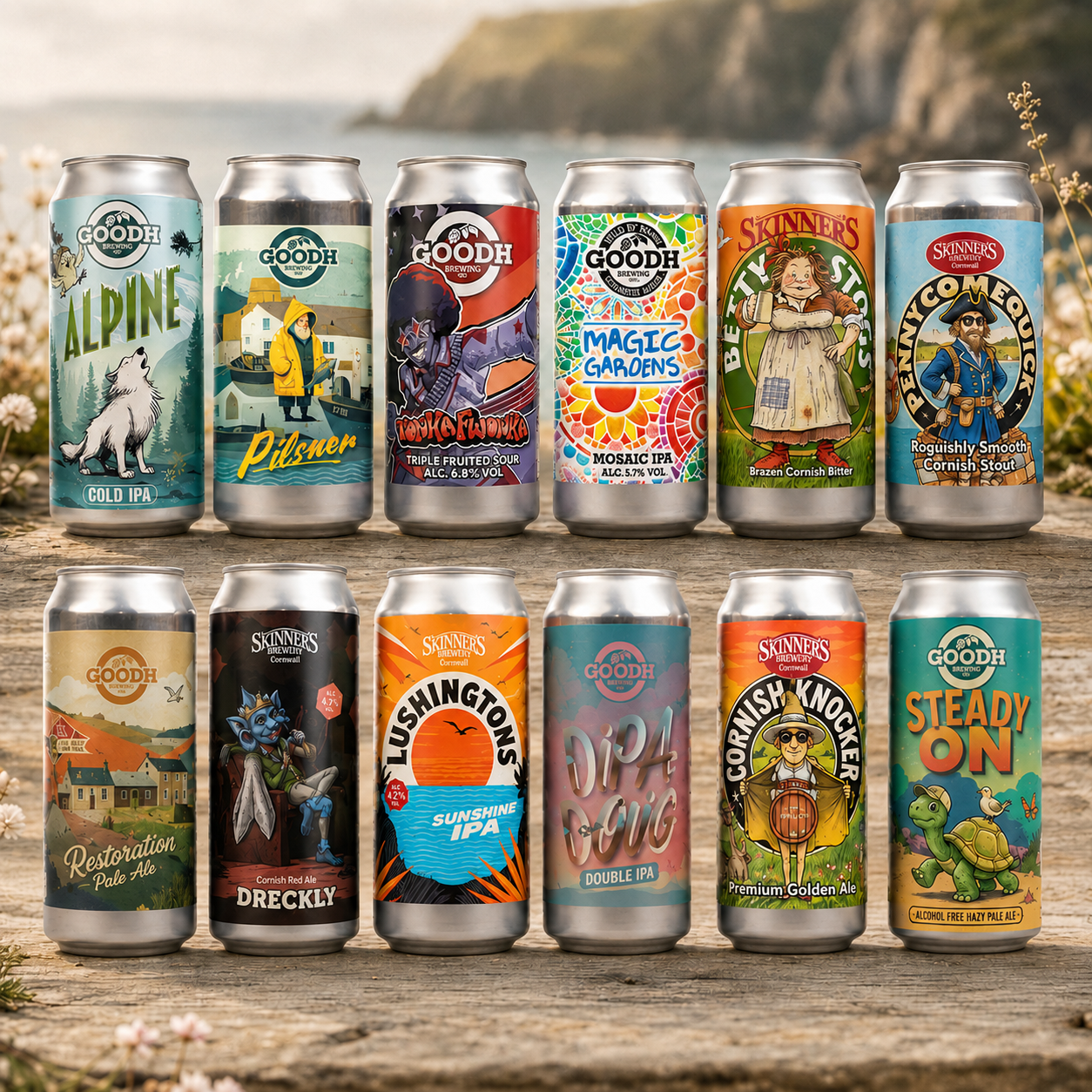 Goodh & Skinners Brewery Showcase Box (12x 440ml)