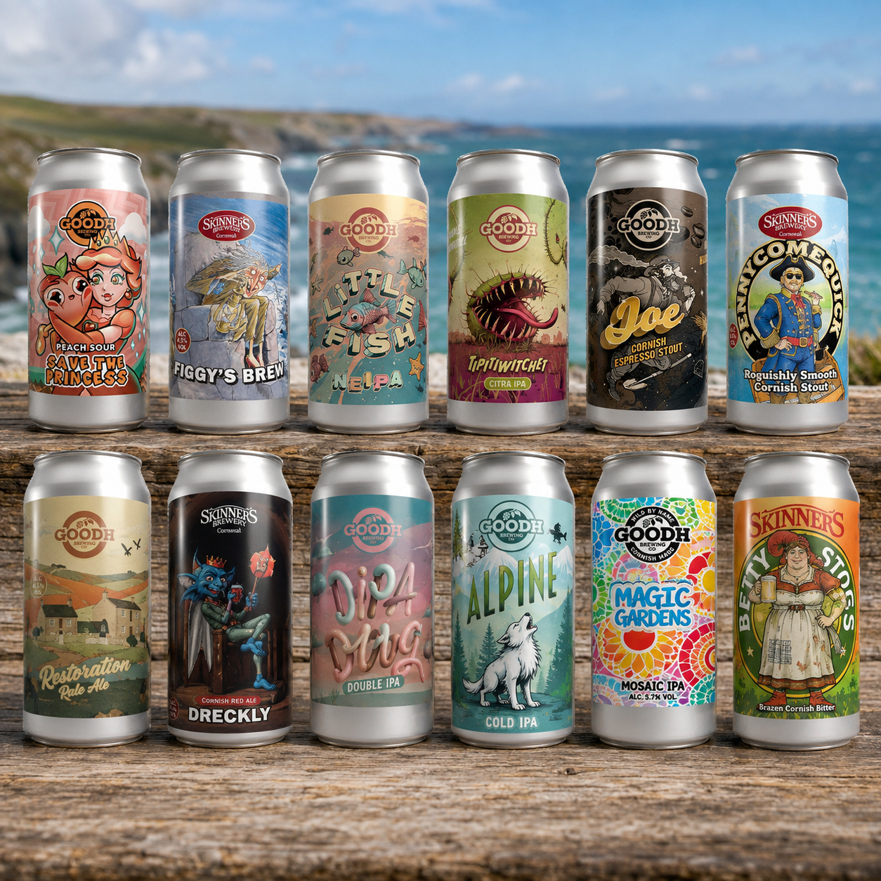 Goodh & Skinners Brewery Showcase Box (12x440ml)