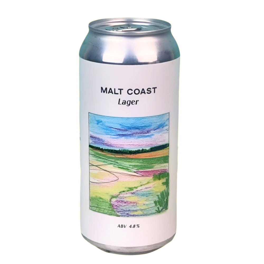 Malt Coast Lager (Continental Lager, 4.8%) 440ml