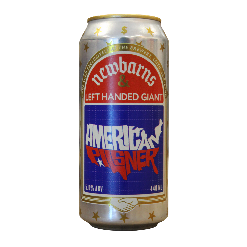 American Pilsner (× Left Handed Giant – 5%) 440ml