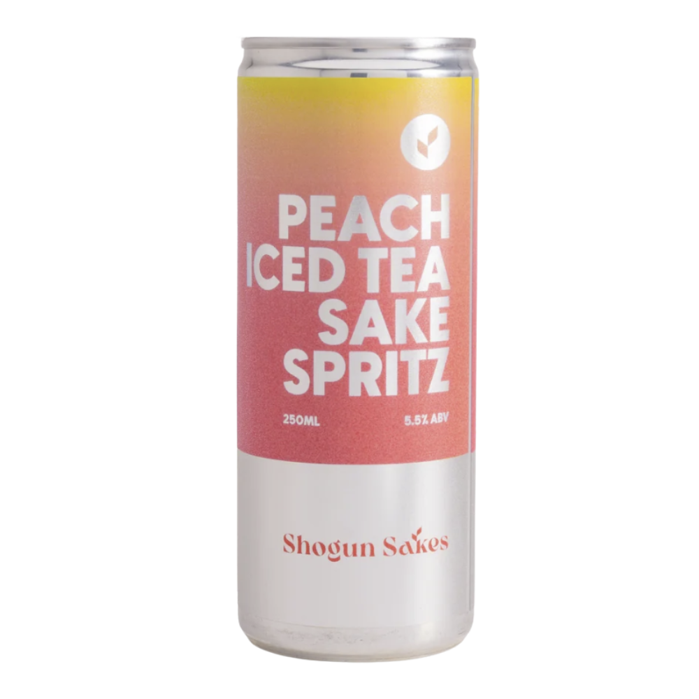 Peach Iced Tea Sparkling Sake Spritz (5.5%) 250ml