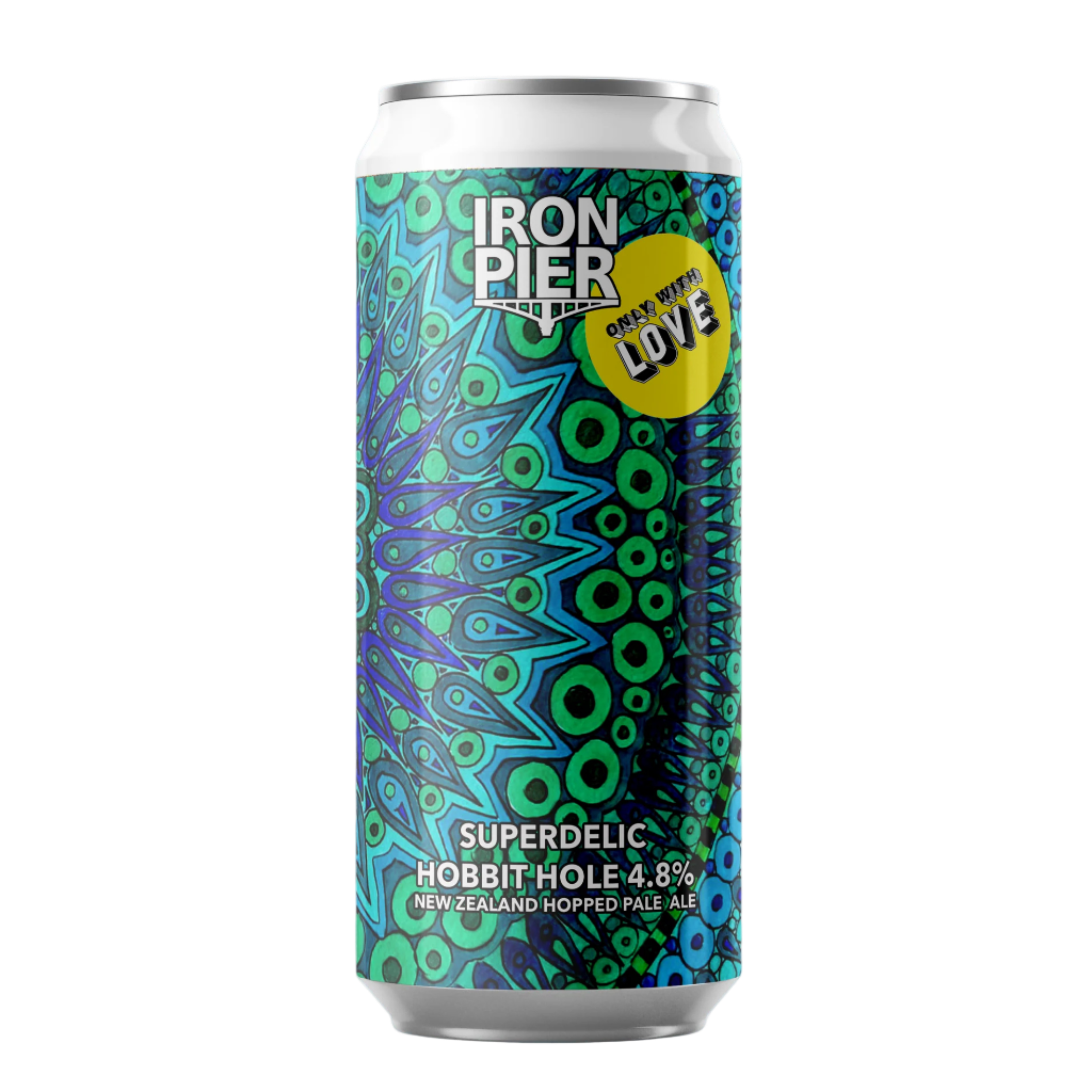 Superdelic Hobbit Hole | Iron Pier Collab Pale Ale (4.8%) 440ml