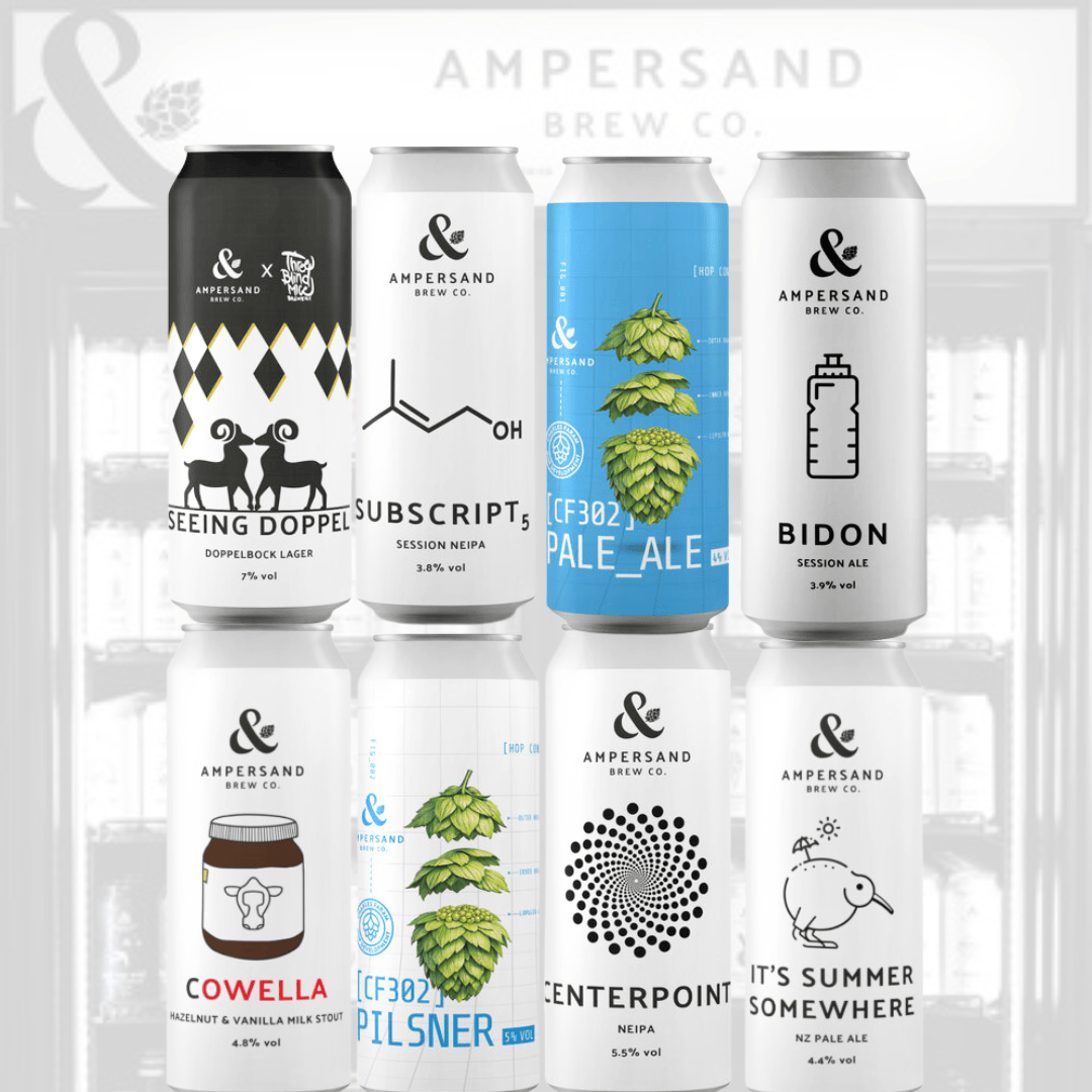 Ampersand Brew Co Ampersand Brewery Showcase Box (8x440ml) Low Cost Beer