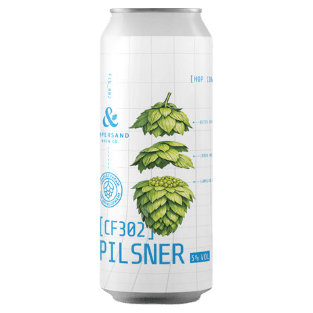 Ampersand Brew Co CF302 Pilsner (Pilsner, 5%) 440ml Low Cost Beer