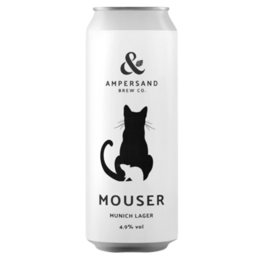 Ampersand Brew Co Mouser (Munich Lager, 4.9%) 440ml Low Cost Beer