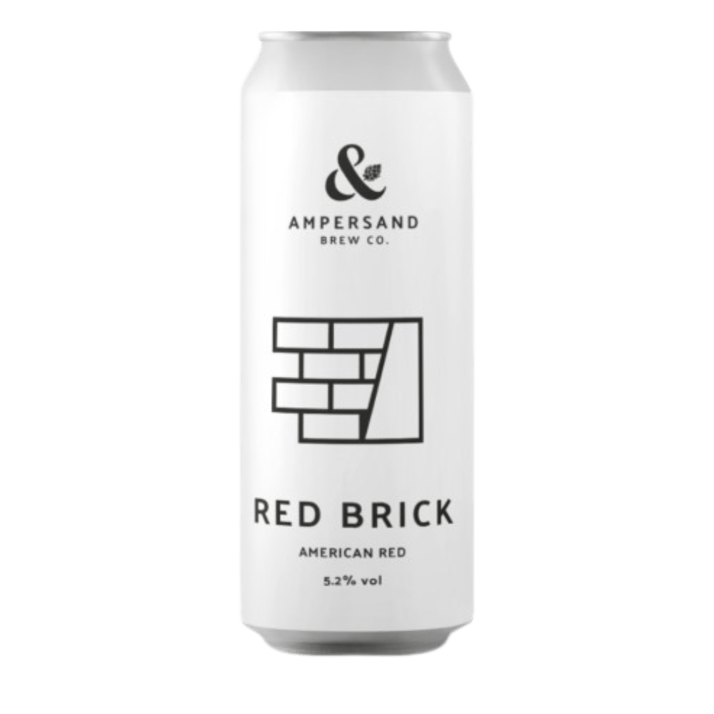 Ampersand Brew Co Red Brick (Red Ale, 5.2%) 440ml Low Cost Beer