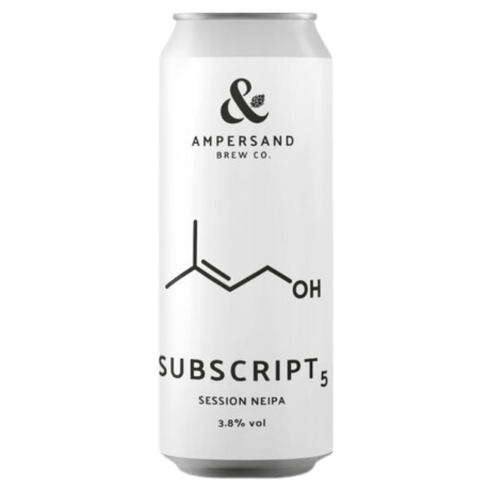 Ampersand Brew Co Subscript (Session IPA, 3.8%) 440ml Low Cost Beer
