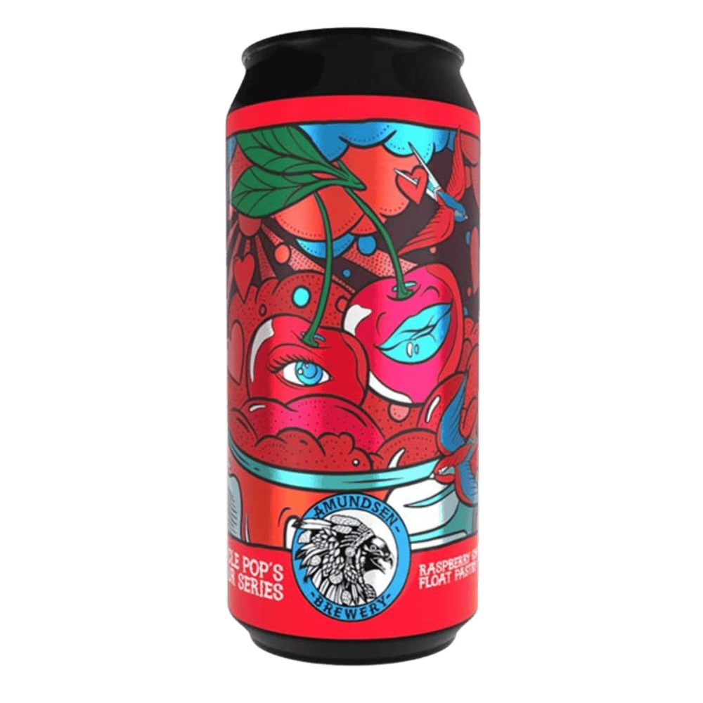 Amundsen Brewery Uncle Pop’s Raspberry Christmas Float Pastry Sour (6.5%) 440 ml Low Cost Beer