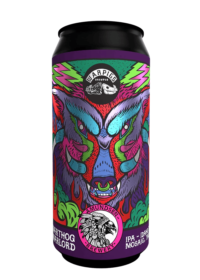 Warthog Warlord, 6.5% 440ml - LowCostBeer