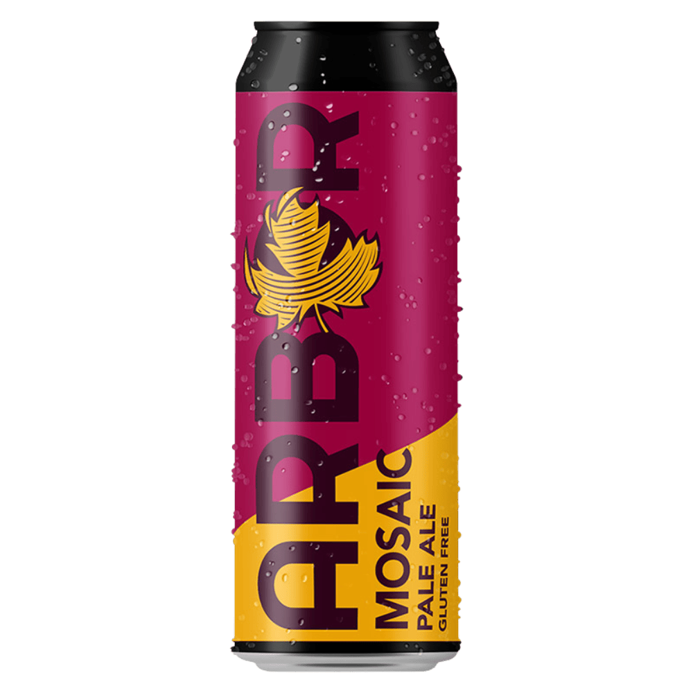 Arbor Ales Arbor Mosaic (GF Pale Ale, 4%) 568ml Low Cost Beer
