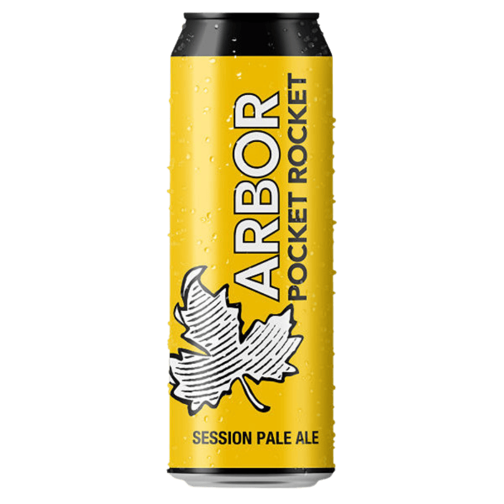 Arbor Ales Pocket Rocket (Session Pale Ale, 3.9%) 568ml Low Cost Beer