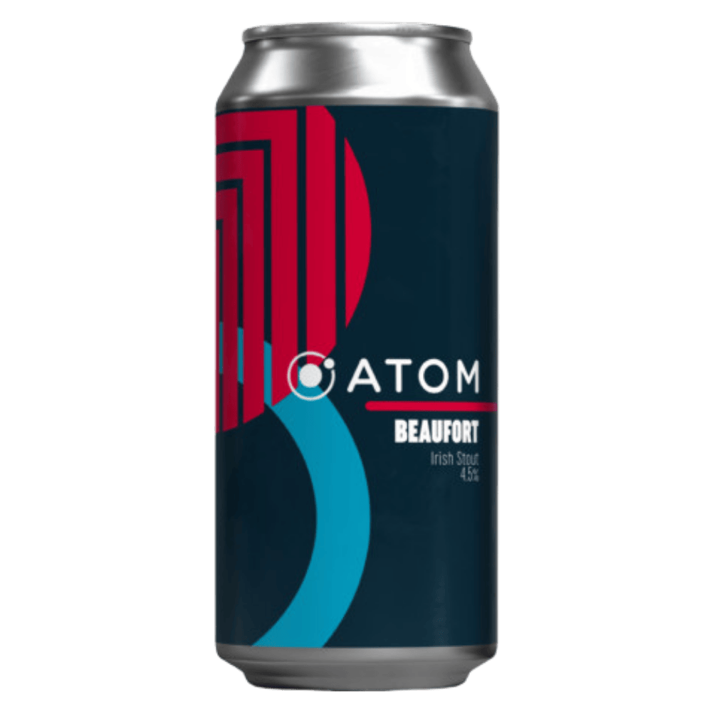 Atom Beaufort (Irish Stout, 4.5%) 440ml Low Cost Beer