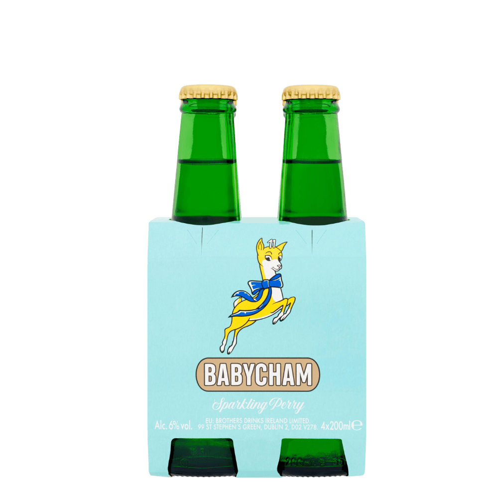Babycham Sparkling Perry (6%) 4x200ml - LowCostBeer