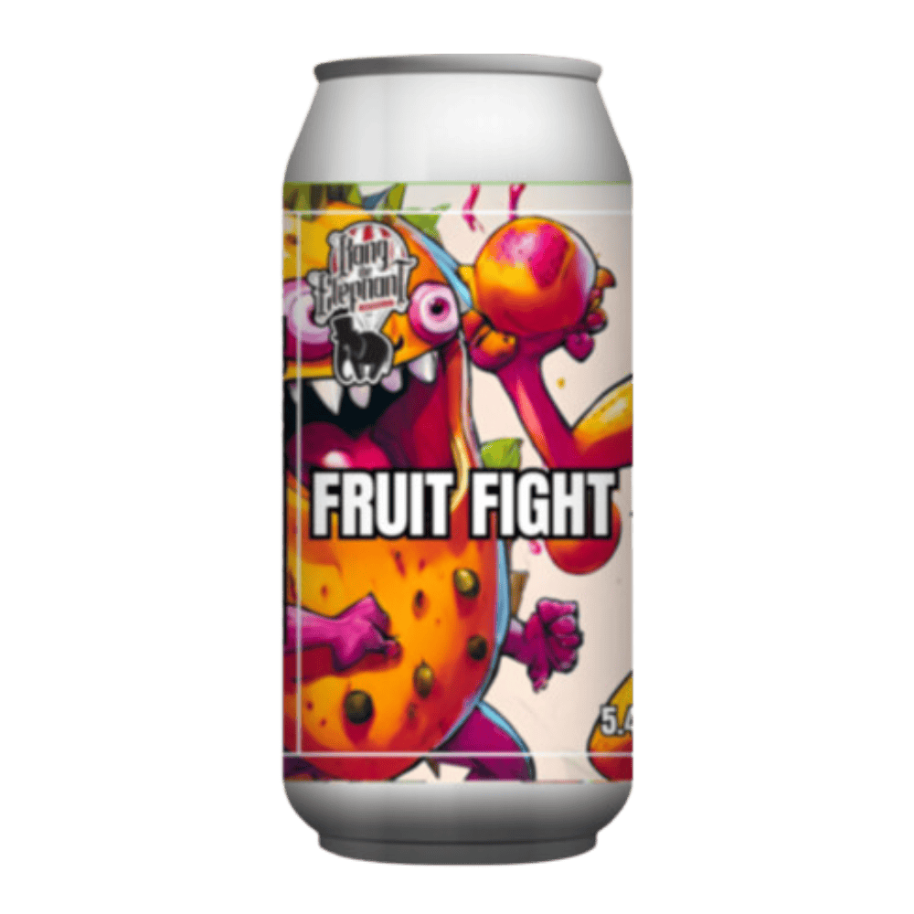Bang The Elephant Brewing FRUIT FIGHT Sour (5.4%) 440ml Low Cost Beer