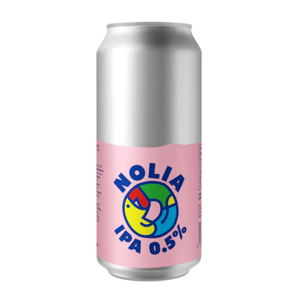 BEAK Brewing Nolia 0.5% – Alcohol Free IPA (0.5%) 440ml Low Cost Beer