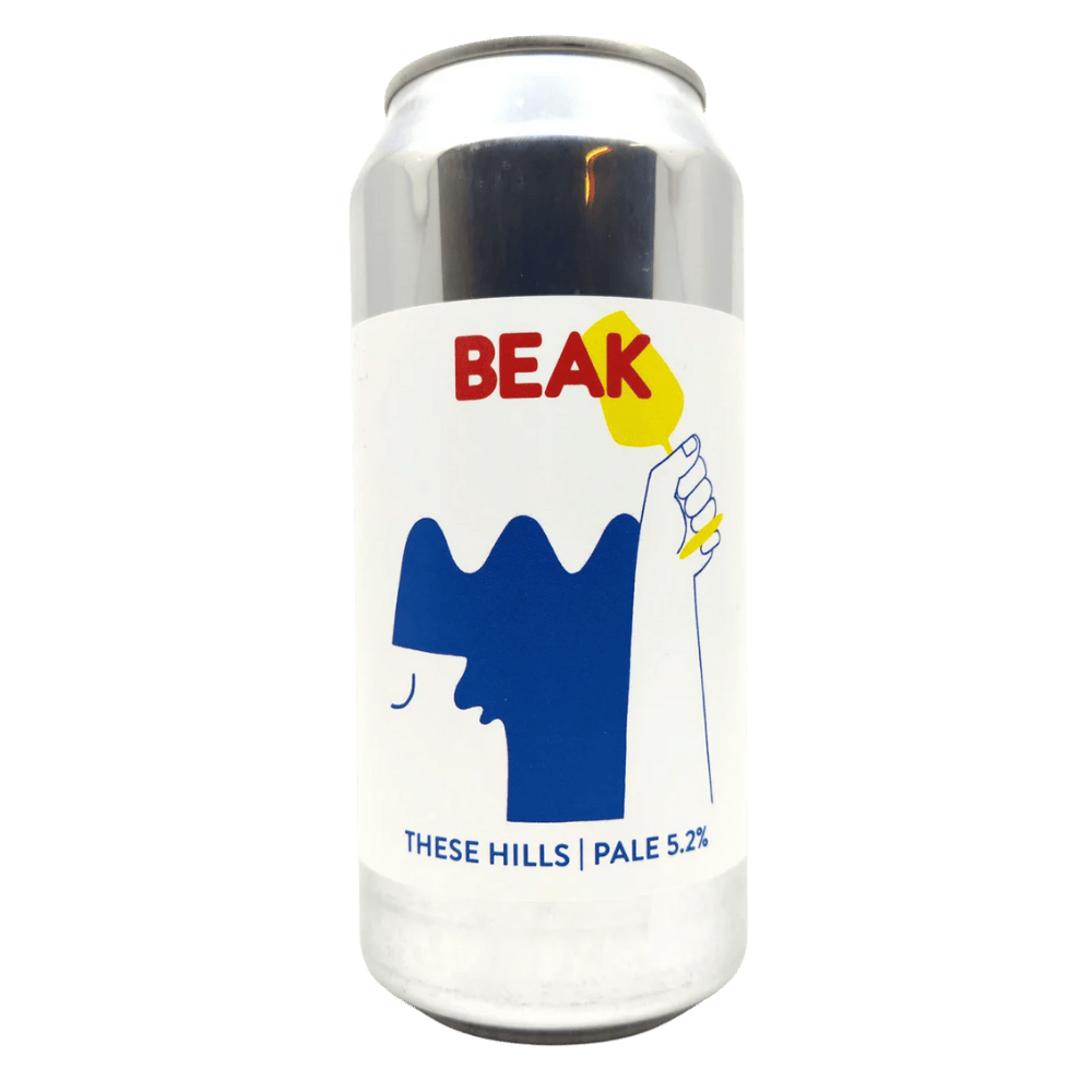 BEAK Brewing These Hills (DDH Pale Ale, 5%) 440ml Low Cost Beer