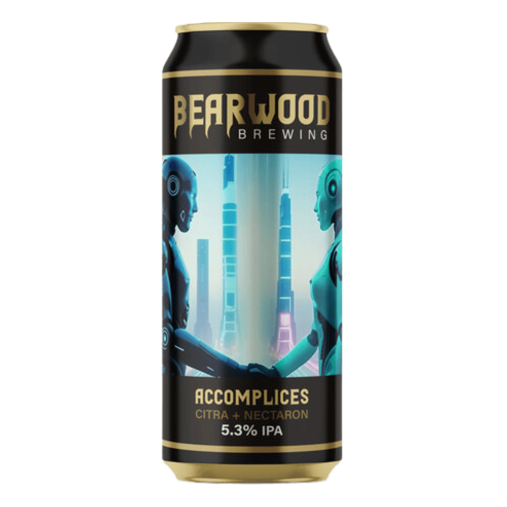 Bearwood Brewing Accomplices Citra + Nectaron (IPA, 5.3%) 440ml Low Cost Beer