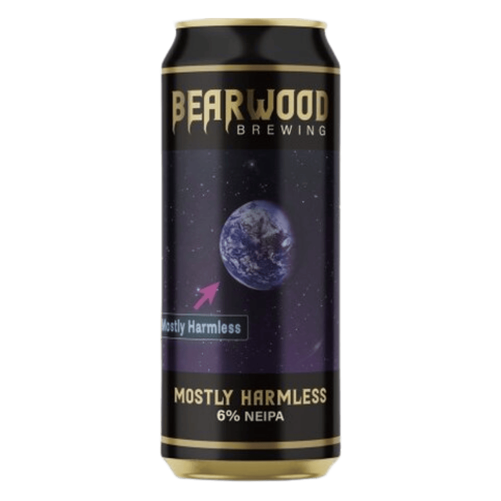 Bearwood Brewing Mostly Harmless NEIPA 6% 440ml Low Cost Beer