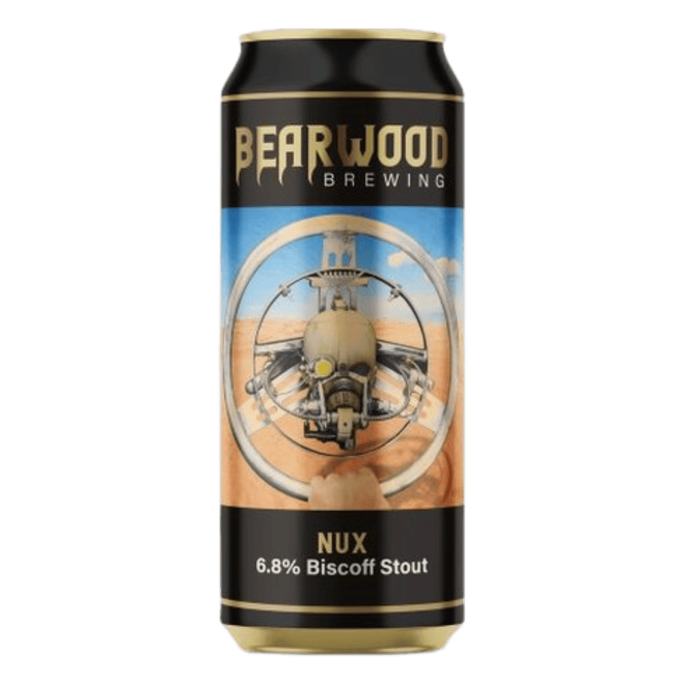 Bearwood Brewing Nux with Biscoff (Stout, 6.8%) 440ml Low Cost Beer