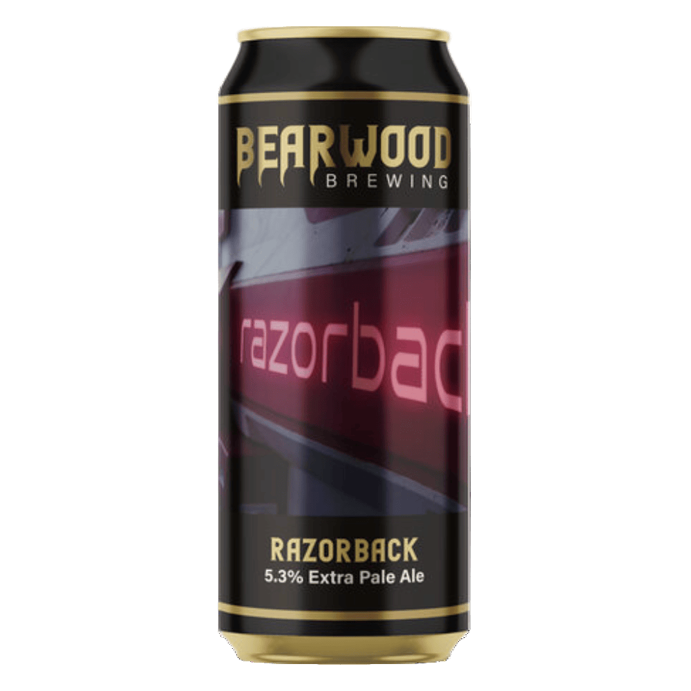 Bearwood Brewing Razorback (Extra Pale Ale, 5.3%) 440ml Low Cost Beer