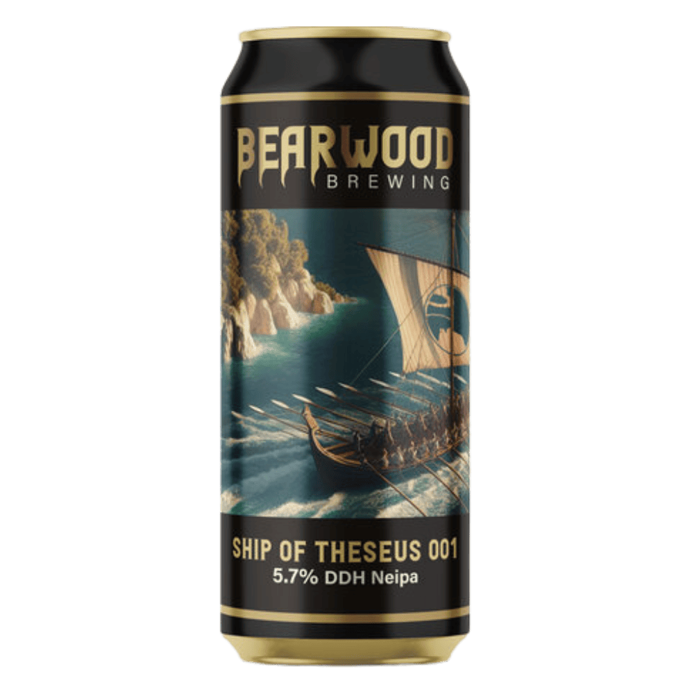 Bearwood Brewing Ship of Theseus 001 x Mysterious Brewing (IPA, 5.7%) 440ml Low Cost Beer