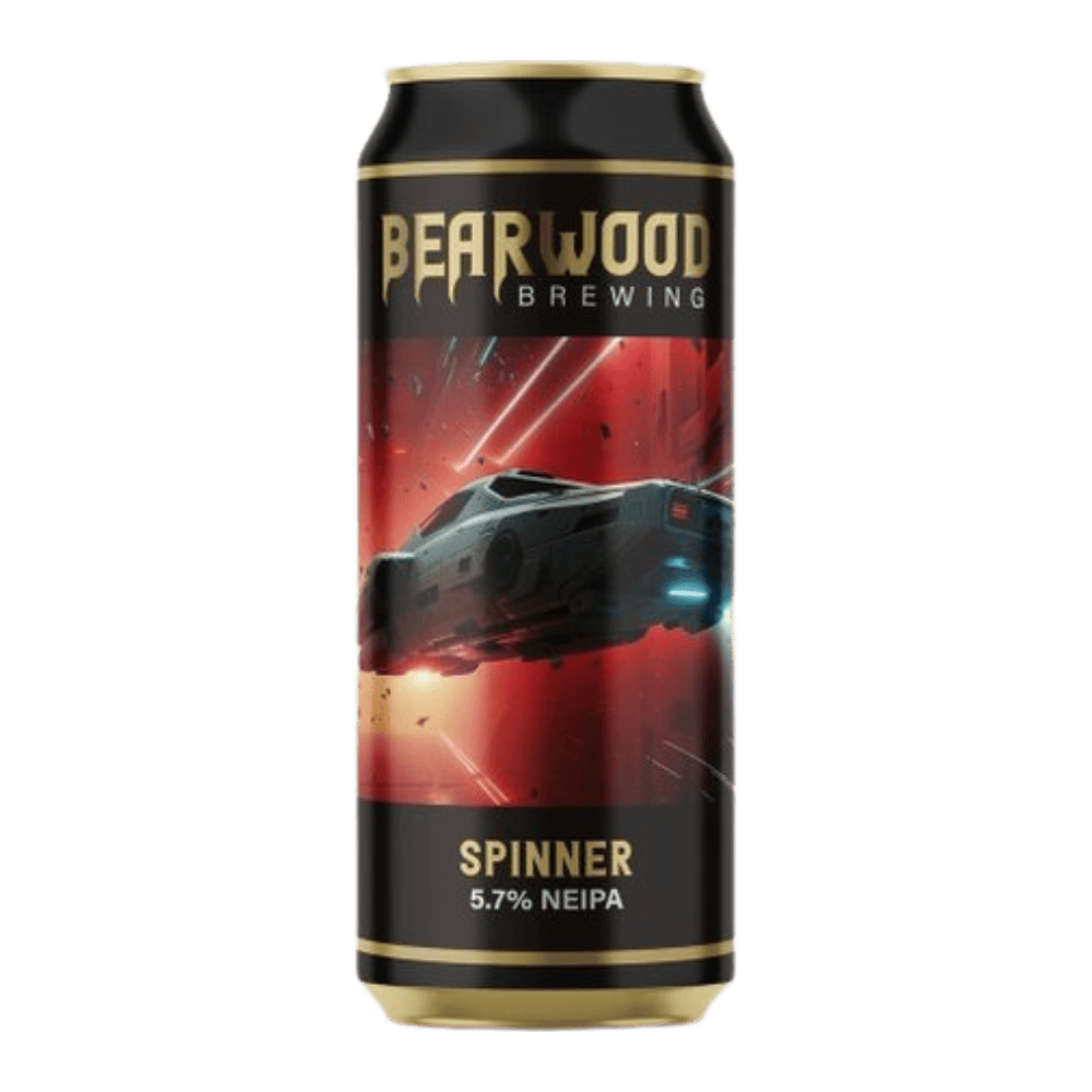 Bearwood Brewing Spinner (New England IPA, 5.7%) 440ml Low Cost Beer