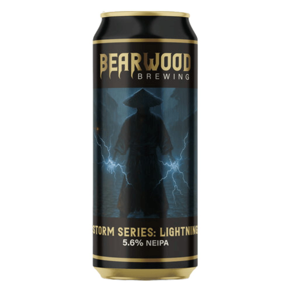 Bearwood Brewing Storm Series: Lightning (NEIPA, 5.6%) 440ml Low Cost Beer