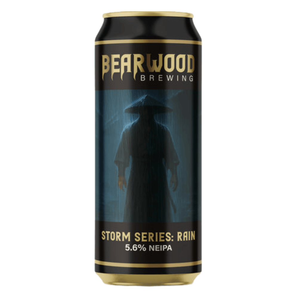 Bearwood Brewing Storm Series: Rain (NEIPA, 5.6%) 440ml Low Cost Beer