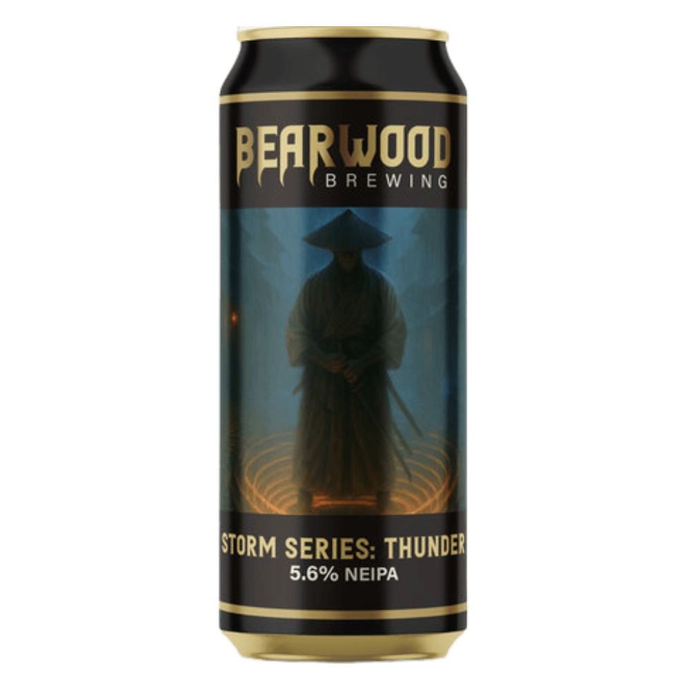 Bearwood Brewing Storm Series: Thunder (NEIPA, 5.6%) 440ml Low Cost Beer