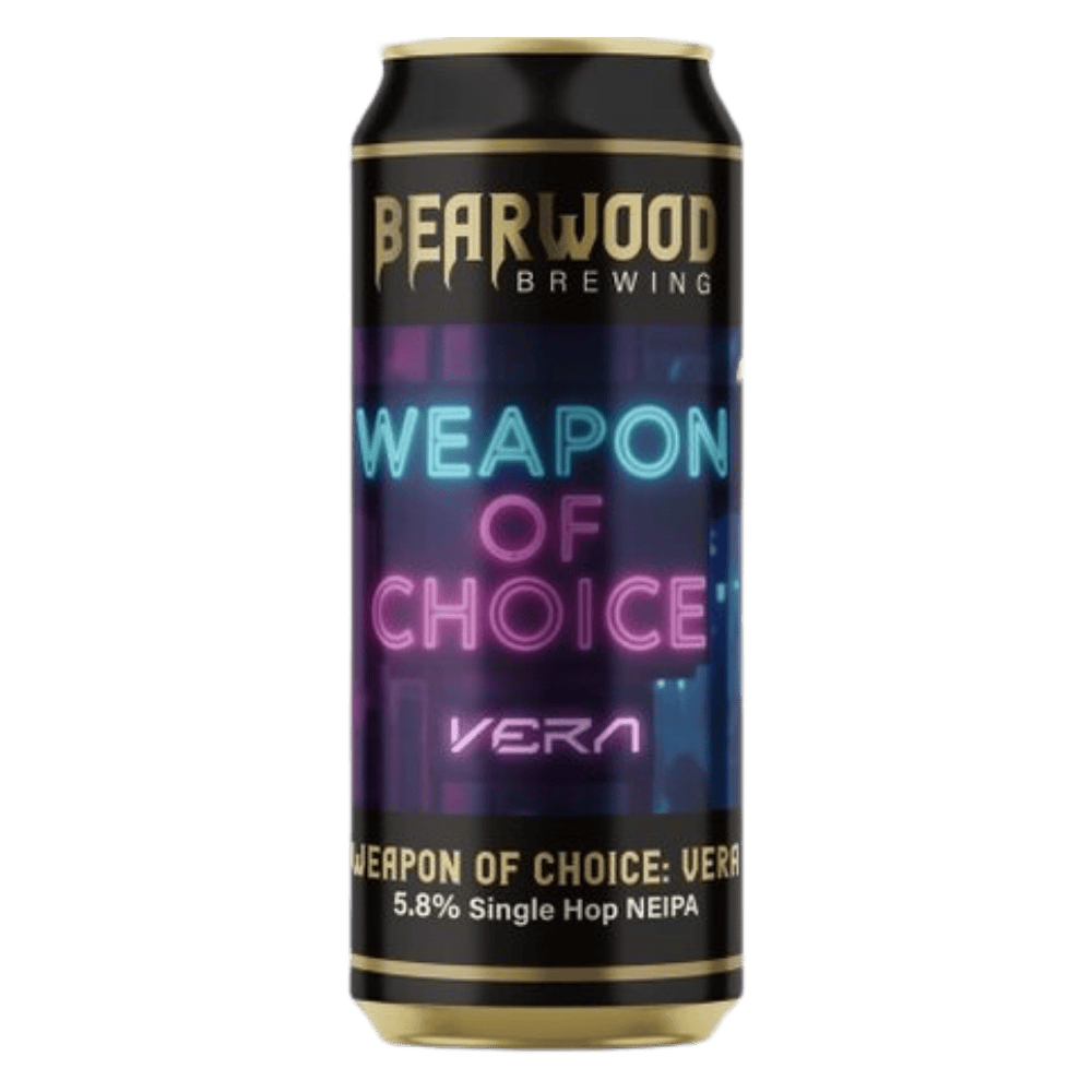 Bearwood Brewing Weapon of Choice : Vera (NEIPA, 5.8%) 440ml Low Cost Beer