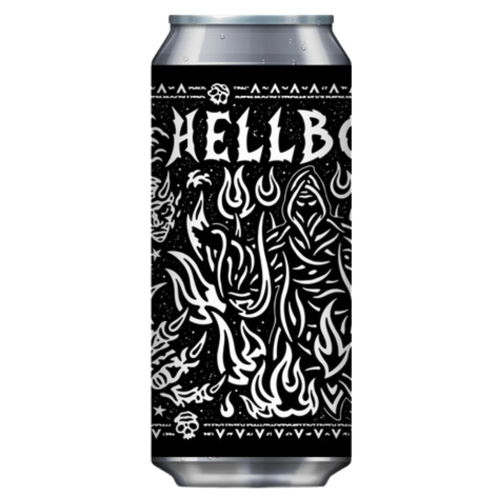 Black Iris Brewery Hellbound (Double IPA, 8.4%) 440ml Low Cost Beer
