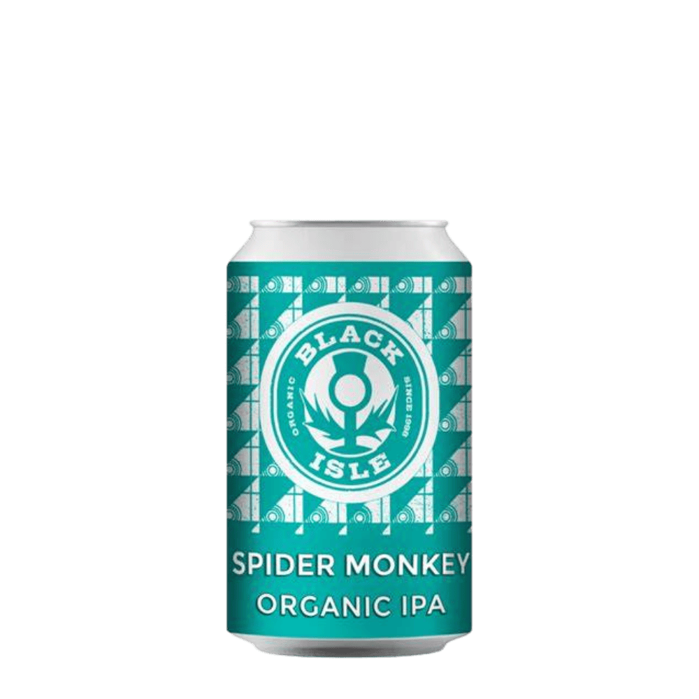 Black Isle Brewery Spider Monkey Organic IPA (5.2%) 330ml Low Cost Beer