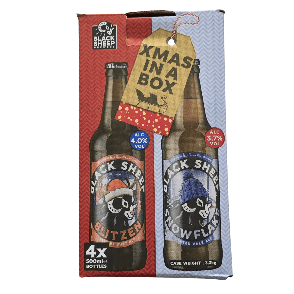 Xmas in a Box (4x 500ml) - LowCostBeer