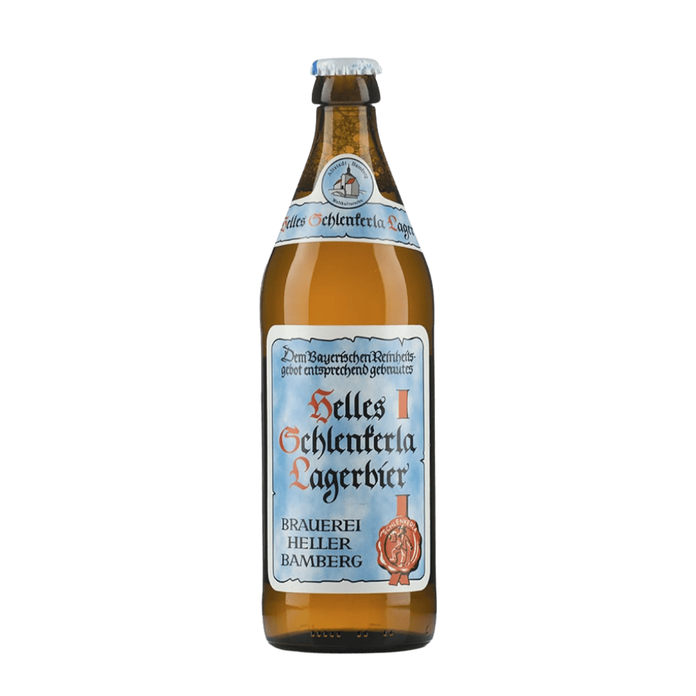 Brauerei Heller Bamberg Helles Schlenkerla Lagerbier (Bavarian Helles 4.3%) 500ml Low Cost Beer