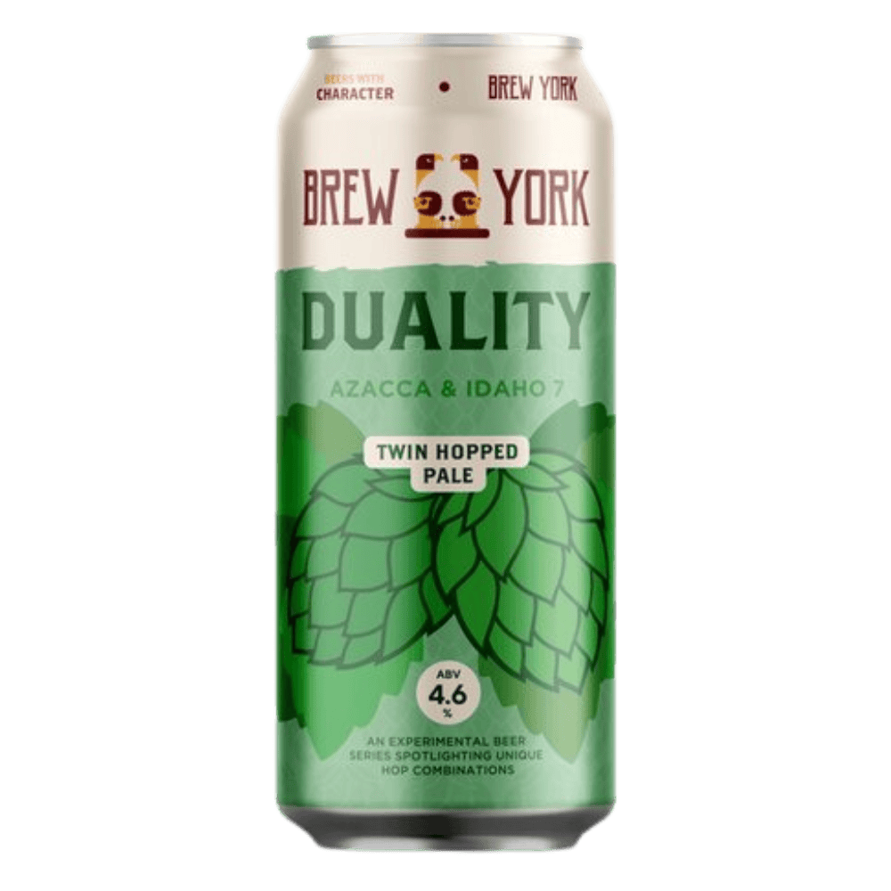 Brew York Duality: Azacca & Idaho 7 Pale Ale (4.6%) 440ml Low Cost Beer