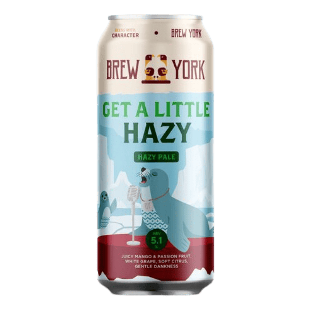Brew York Get A Little Hazy (Pale Ale, 5.1%) 440ml Low Cost Beer
