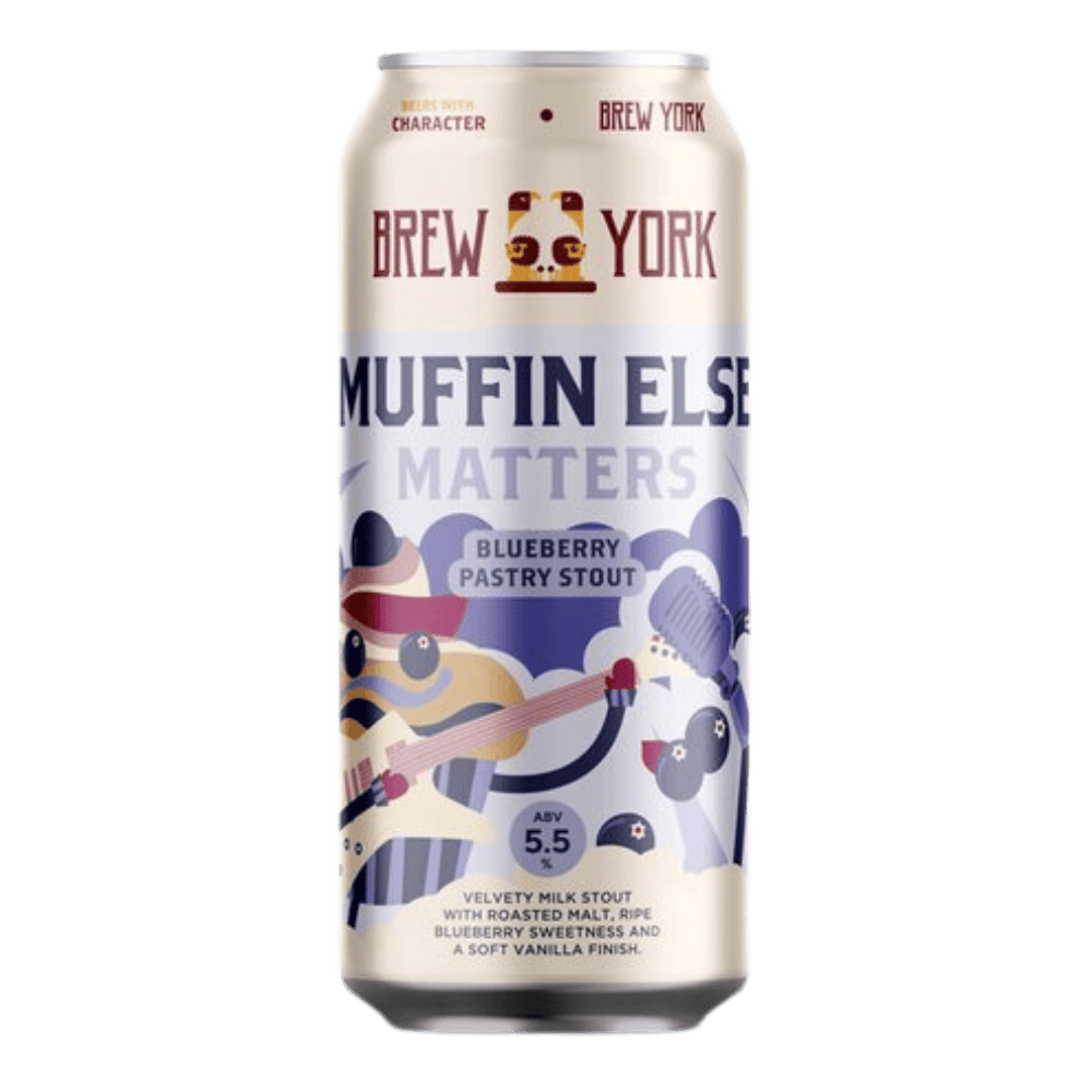 Brew York Muffin Else Matters (Pastry Stout, 5.5%) 440ml Low Cost Beer