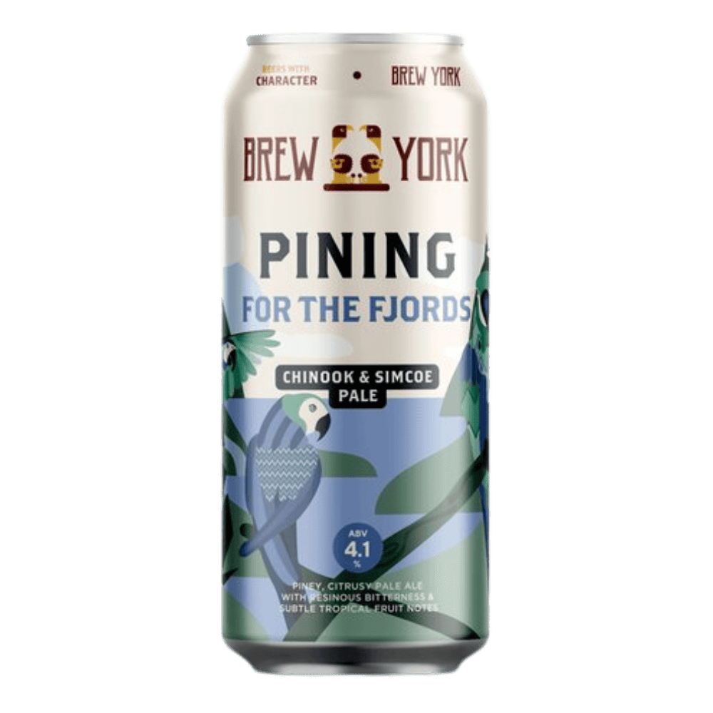Brew York Pining For The Fjords (Pale Ale, 4.1%) 440ml Low Cost Beer