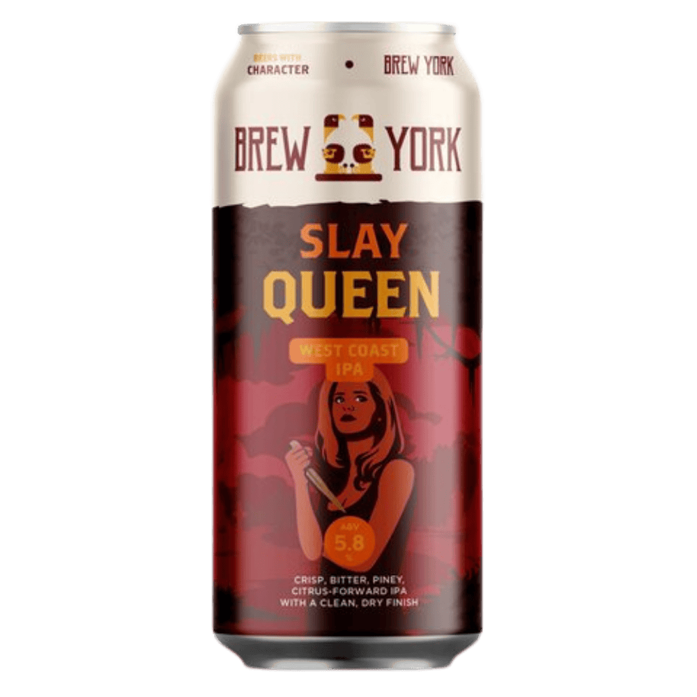 Brew York Slay Queen (West Coast IPA, 5.8%) 440ml Low Cost Beer