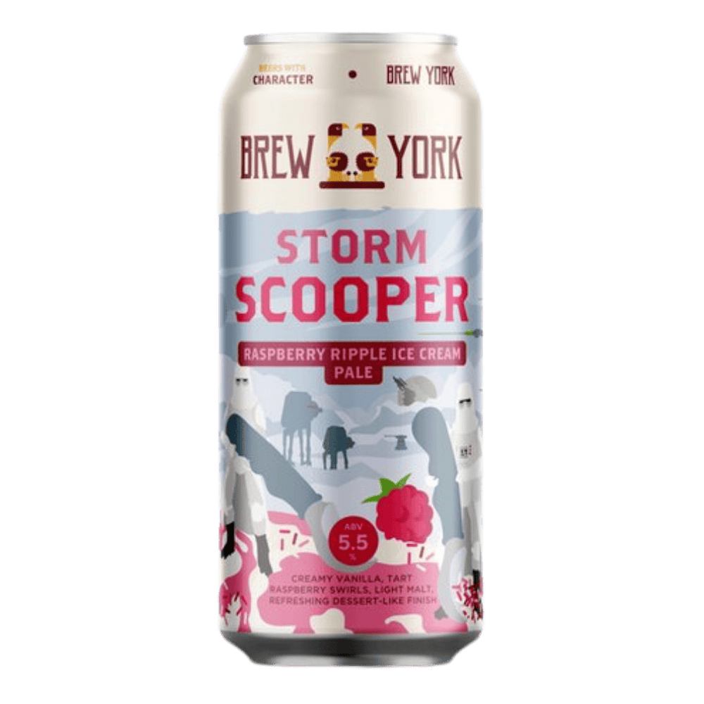 Brew York Storm Scooper (Ice Cream Pale Ale, 5.5%) 440ml Low Cost Beer