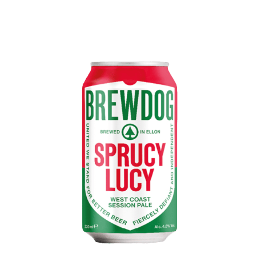 BrewDog 06/08/2025 Sprucy Lucy (x SPAR) (4.5%) 330ml Low Cost Beer